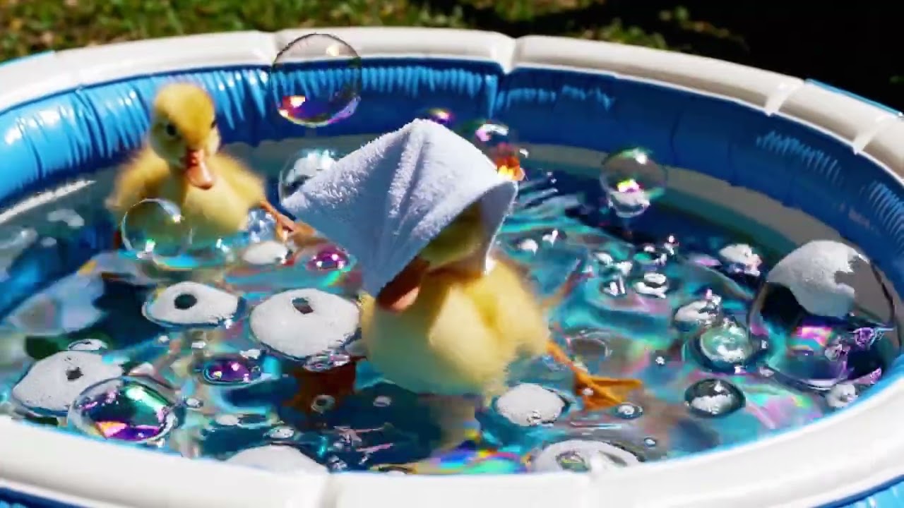 Waddle Waddle Quack! | A Silly Summer Duck Song for Kids 🐤🎵