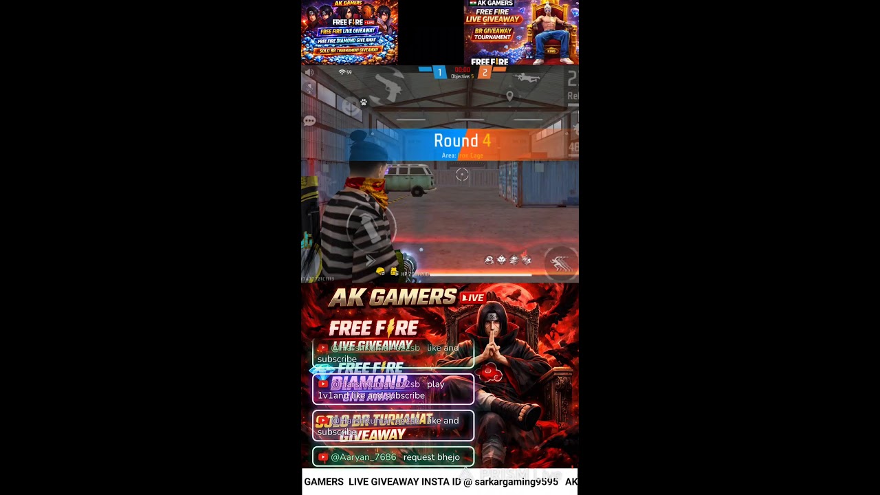 AK GAMERS GUILD TEST 1 VS 4 LIVE 🔴💀 #FREEFIRE #FREEFIRELIVE