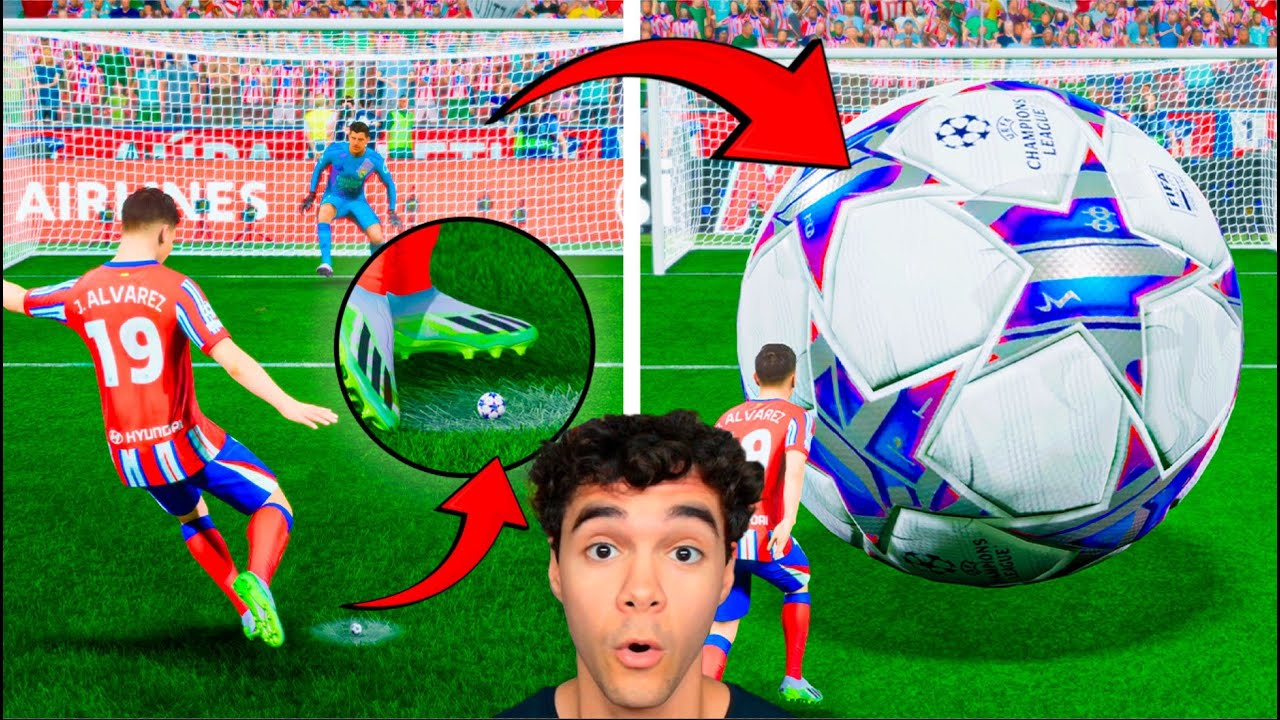 CADA GOL EL BALON SE HACE MÁS GRANDE