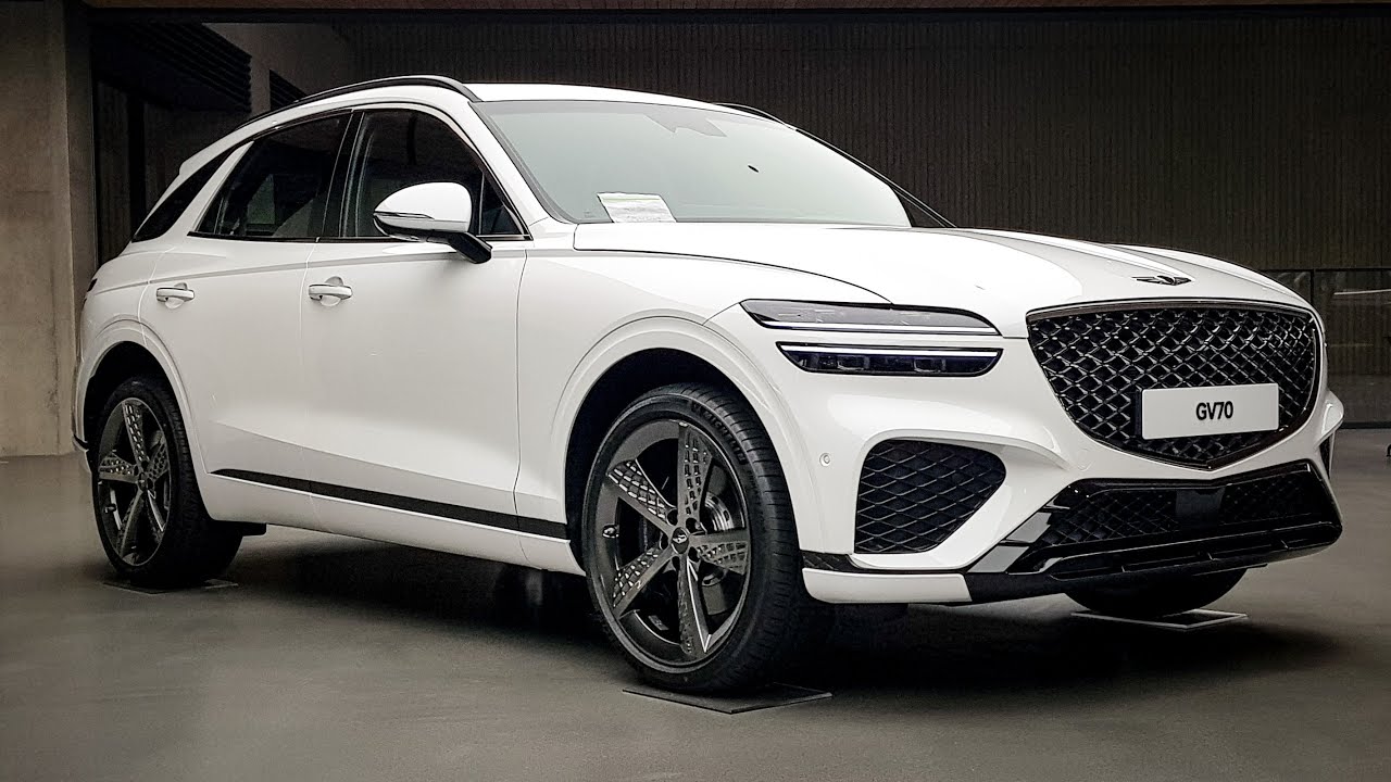 The All New 2022 Genesis GV70 Sport Luxury Compact SUV Interior&Exterior First Look