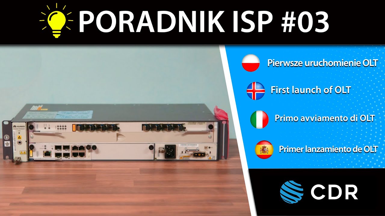 💡Poradnik ISP | #03 | Pierwsze uruchomienie Huawei OLT