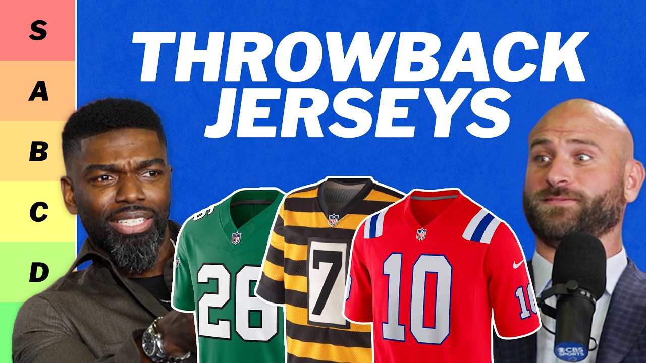 The NFL Throwback Uniform Tier List 🔥