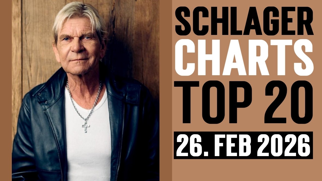 Schlager Charts – 26.02.2026 | Gleich 3 Neueinsteiger – wer mischt die Spitze auf?! 🔥😲