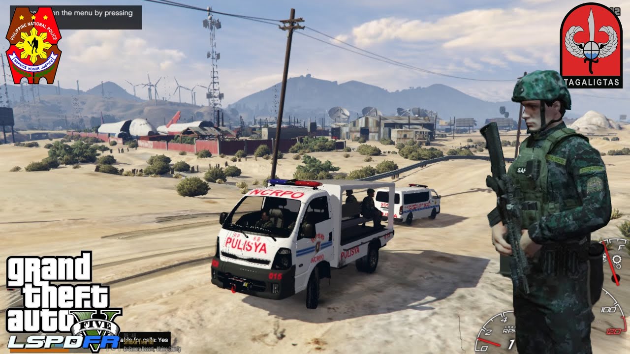 PNP SAF #2 | GTA V | LSPDFR | PNP MOD