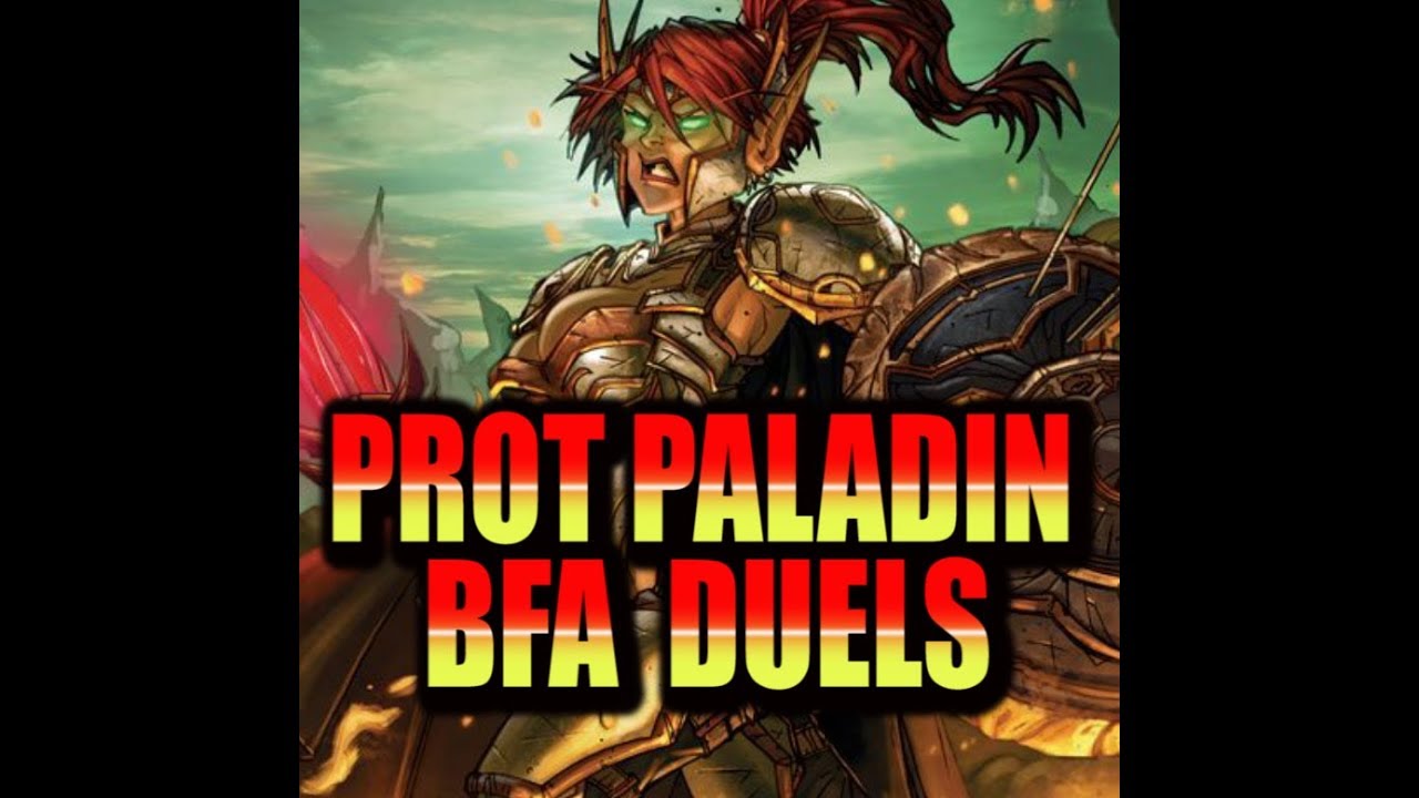 BFA pvp THE RANGED TANK  | Protection Paladin Battle For Azeroth Duels (beta)