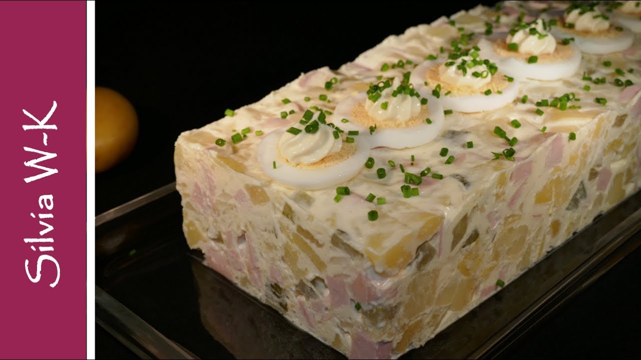 Kartoffelsalat-Schnitte / Kartoffelsalat / Kartoffelsalat-Torte / Grill-Beilage