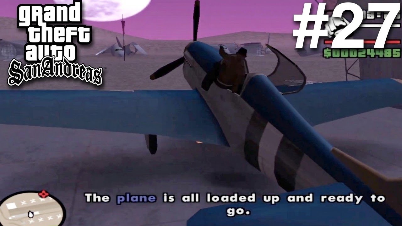 KATANYA MISI INI SULIT PALING LEGENDARIS.. CJ SEKOLAH PILOT - GTA San Andreas #27