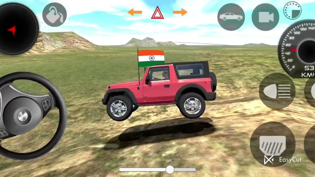 Modified Mahindra Thar😈Games:Indian Red Thar (Gadi Wala Games) Car Game Android Game - #2025