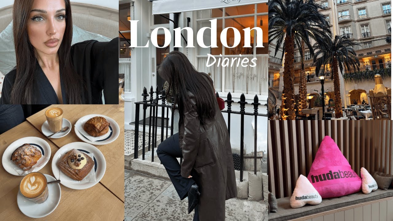 London Diaries: London Fashion Week | Huda Beauty staycation | 90s haircut | afternoon tea