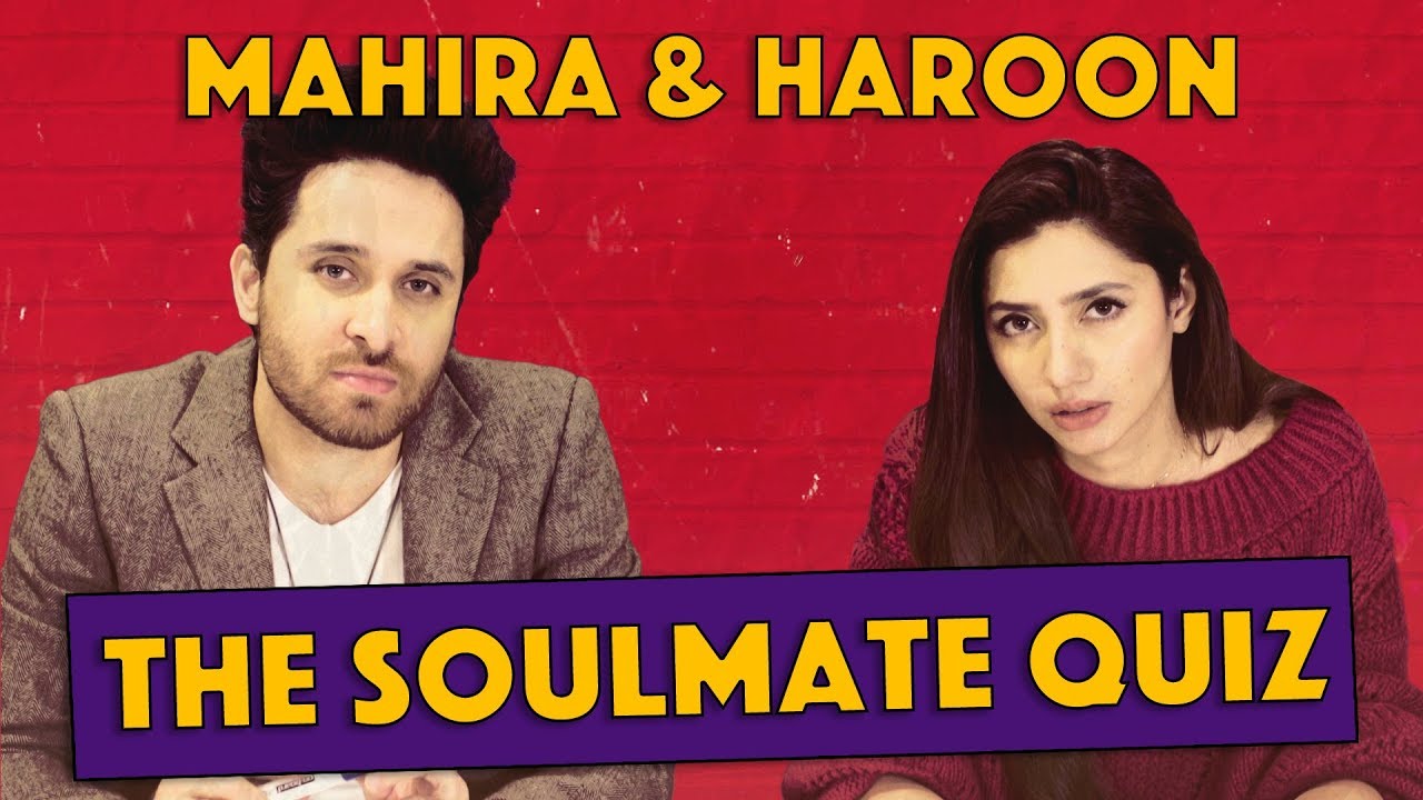 The Soulmate Quiz with Mahira Khan and Haroon Shahid | MangoBaaz