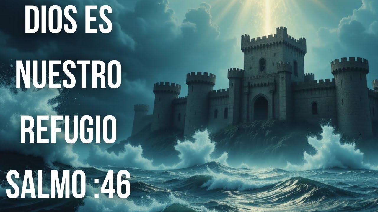 🔥 “Salmo 46 Completo | Dios es nuestro Refugio y Fortaleza 🙏 Reflexión y Enseñanza Bíblica”