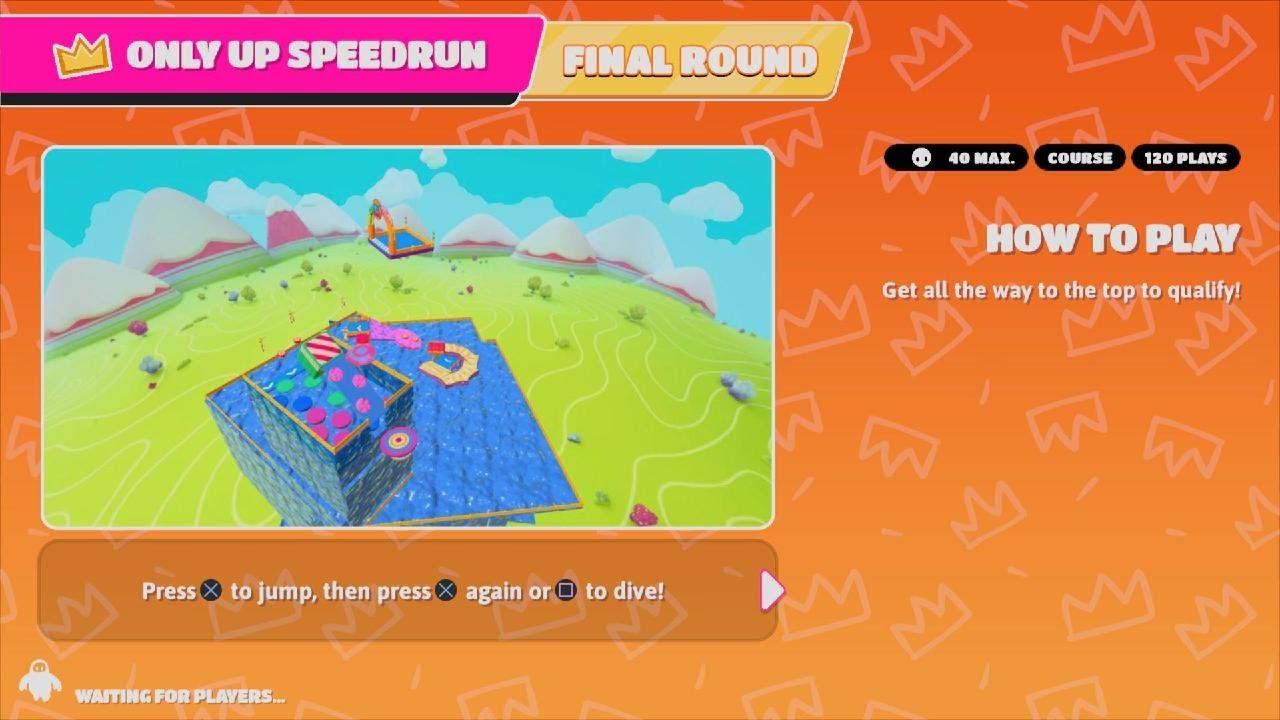 PS's Fall Guys Creative Levels #9: Only Up Speedrun #fallguyscreative