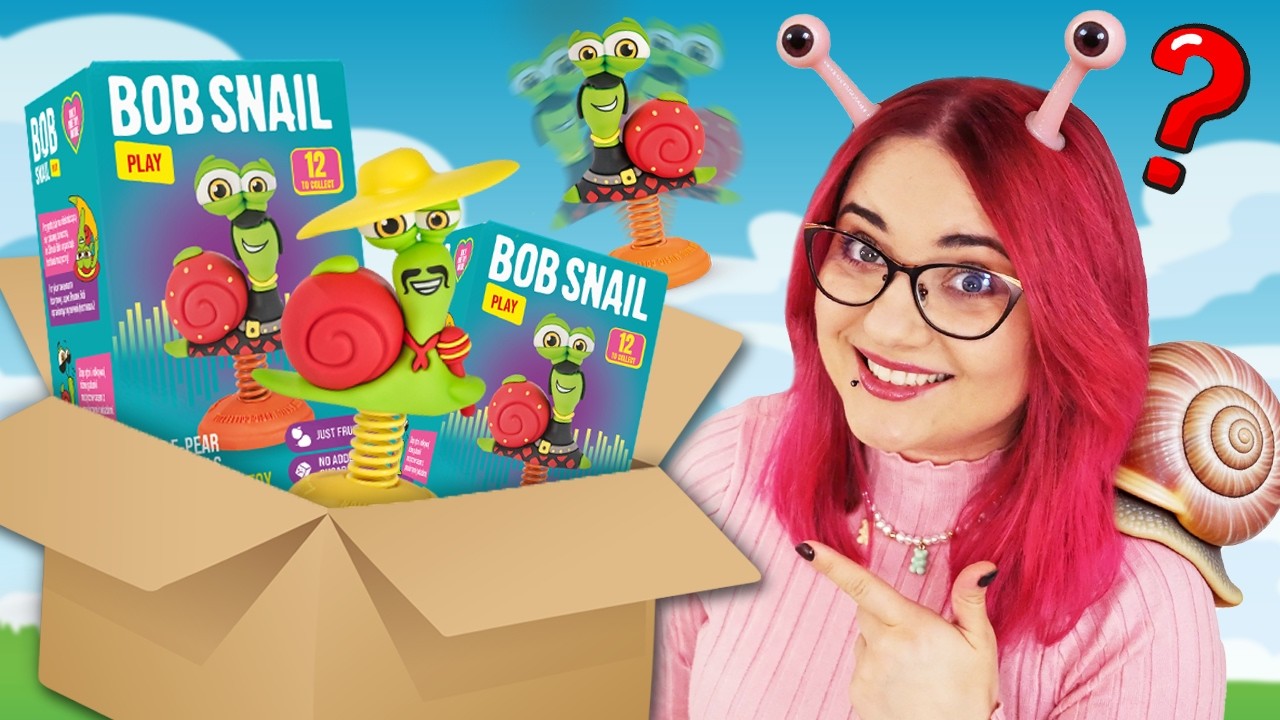 MYSTERY BOX ze ŚLIMAKAMI ❓🐌 Niespodzianki BOB SNAIL