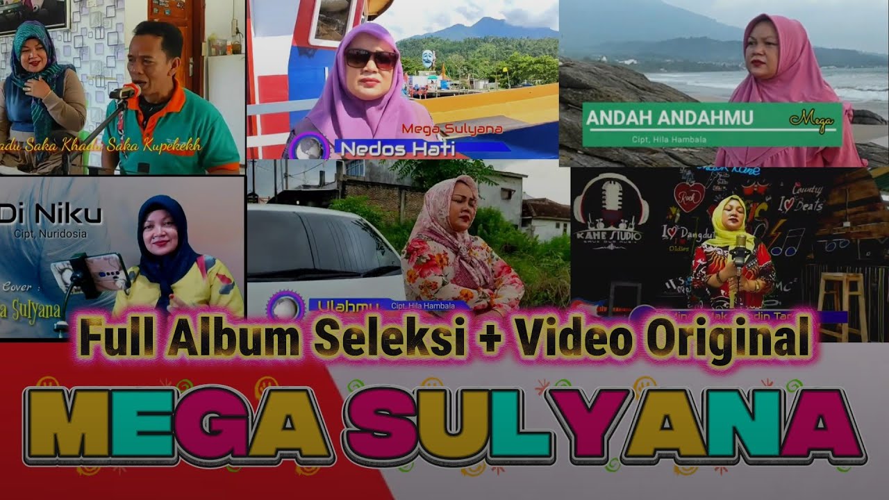MEGA SULYANA - Seleksi Original Video - Lagu Lampung Pilihan