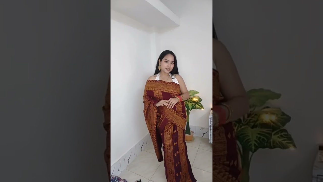 Tripura traditional outfit ❤️&zwj;🔥 #rignai #grwm #traditionalwear #fashion insta hasmitasdiy #follow