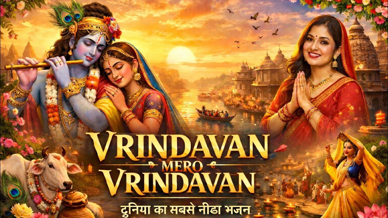 Vrindavan Pyaro Vrindavan | राधा कृष्णा मधुर भजन | Heart Touching Krishna Bhakti Song 2026