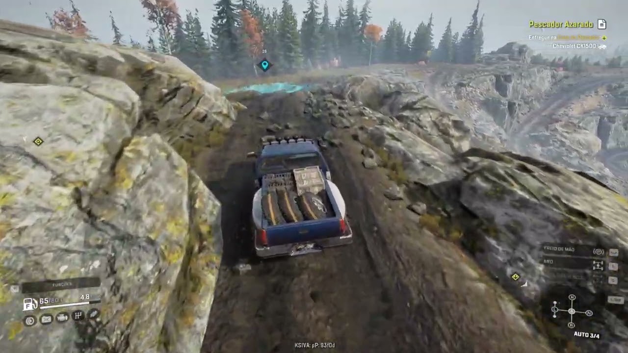 Snow Runner Gameplay Campanha Michigan Represa de Smithville PRT 1 2 8