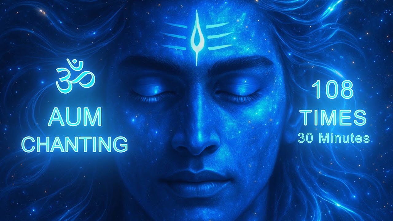 ॐ जाप मंत्र 108 बार | Powerful Vedic AUM (OM) Chanting 108 times #om #shiv #meditation #healing