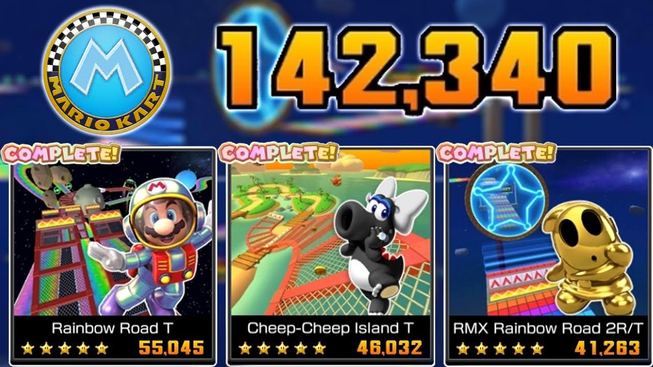 Space Tour Week 1 Ranked Cup (142K) - #MarioKartTour Highscores