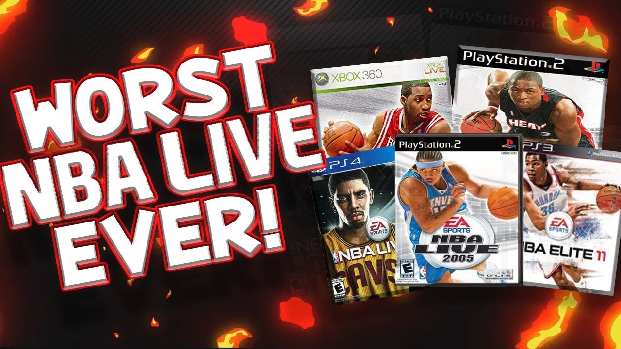 Пять худших игр NBA Live за все время! !!