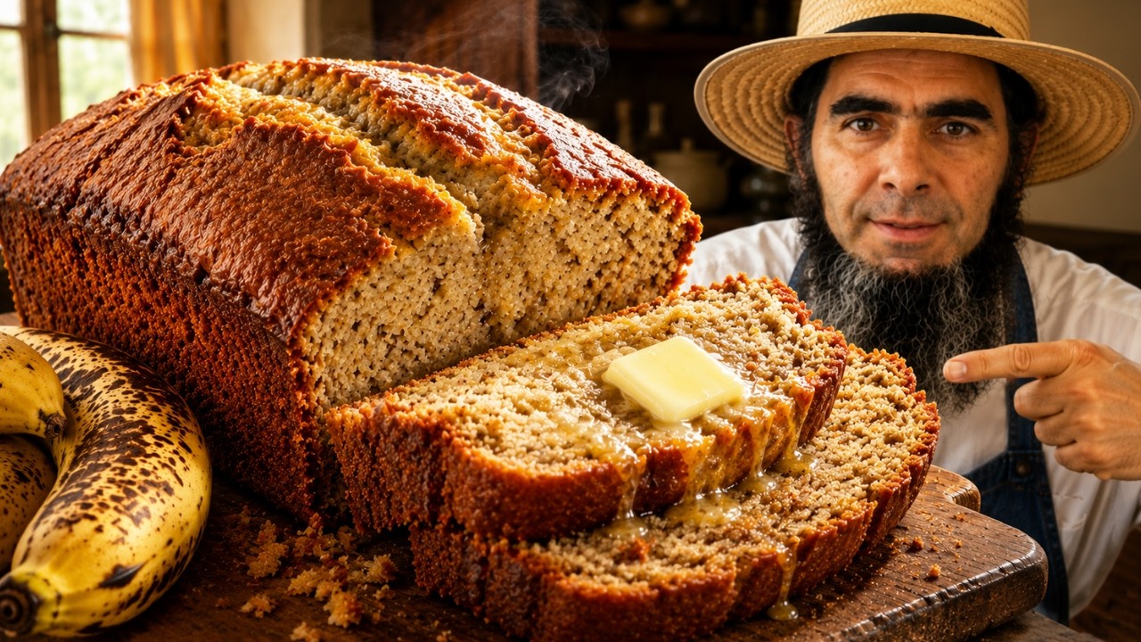 The Best Banana Bread You Are Not Making... Moist, Easy, and Almost Free