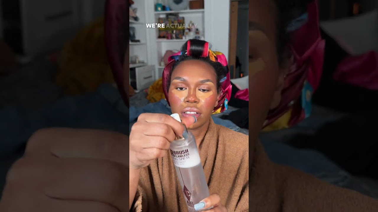 Has this ever happened to you with the Charlotte Tilbury setting spray?? 