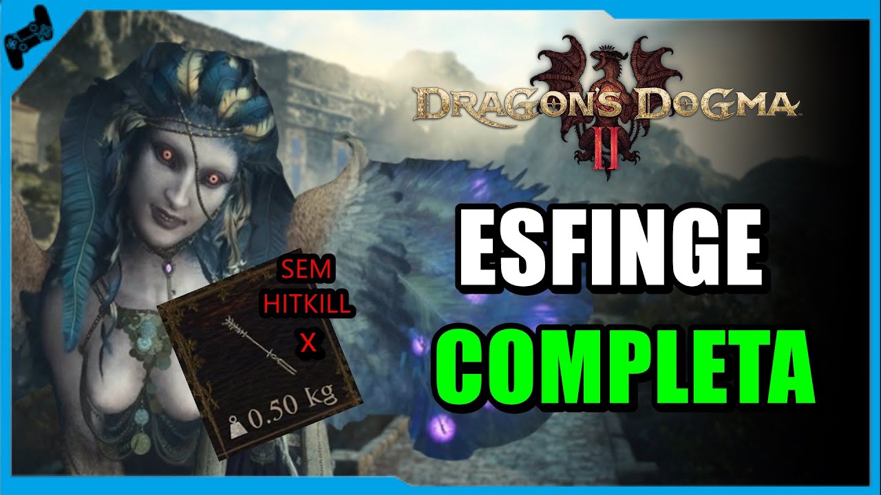 DRAGONS DOGMA 2 - GUIA de QUEST da ESFINGE Sem Flecha Hitkill !!!