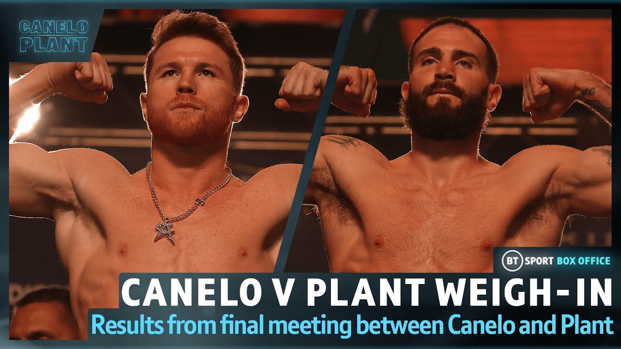 Canelo v Caleb Plant Weigh-In LIVE: Fighters Hit The Scales Ahead Of November 6 Undisputed Bout