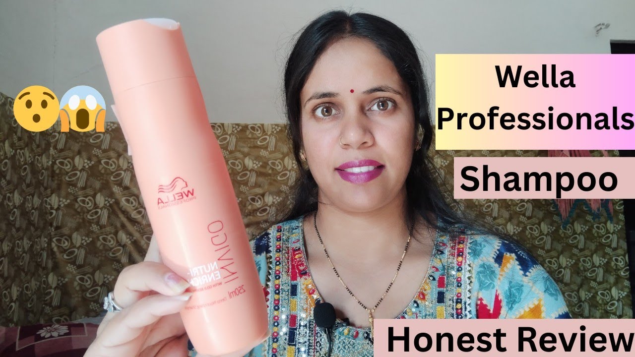 Wella Professional Nutri Inrich Shampoo || How to use/Honest Review#wellaprofessional#shampoo#review