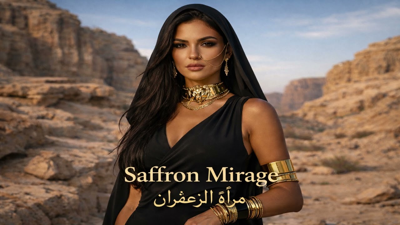 🎧 Saffron Mirage – Qalb Music | Arabic Deep House / Oriental Chill 2026