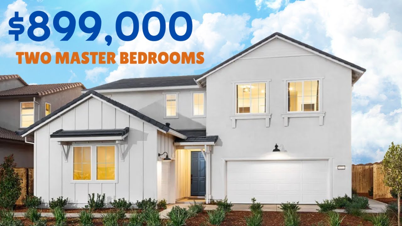 New Homes in ELK GROVE CA | 3216 SQ FT New Home Co | 4503 Model Home at ARBOR RANCH | Sacramento