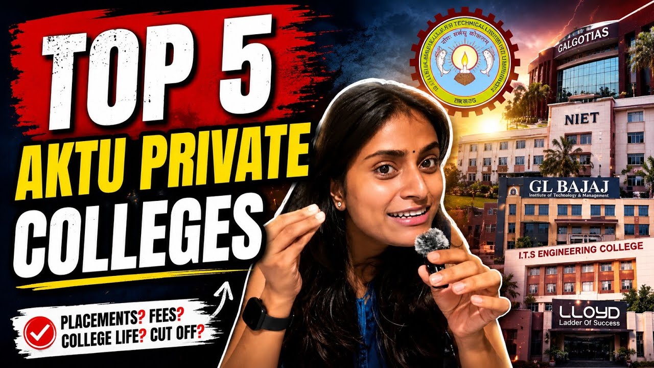 AKTU Counselling 2026: Top 5 Private Engineering Colleges Under UPTAC 2026 | Placements, Fees, ROI