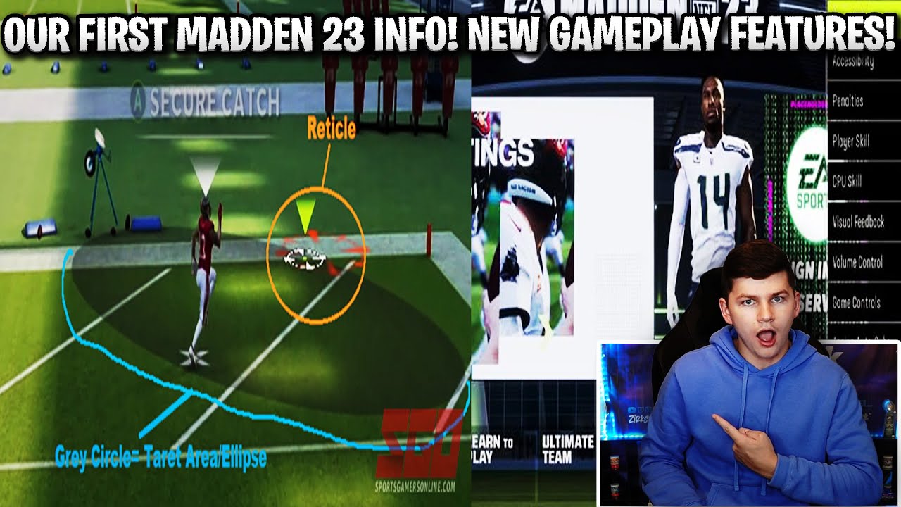 OUR FIRST MADDEN 23 INFO! MADDEN 23 NEW GAMEPLAY FEATURES REVEALED! | MADDEN 23 ULTIMATE TEAM