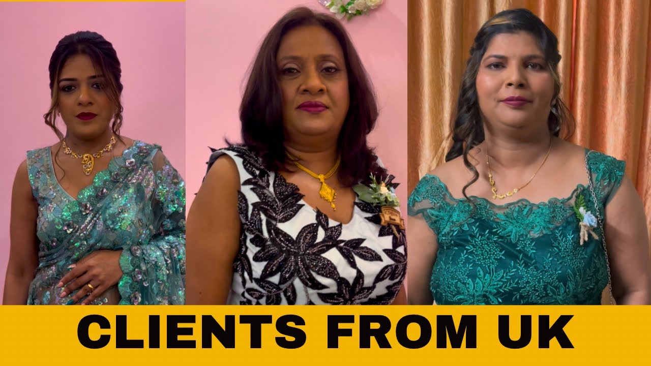 Makeover For CLAUDIA’S Son Wedding // Very Sweet Family // At SANCOALE // Sonia Beauty Creations
