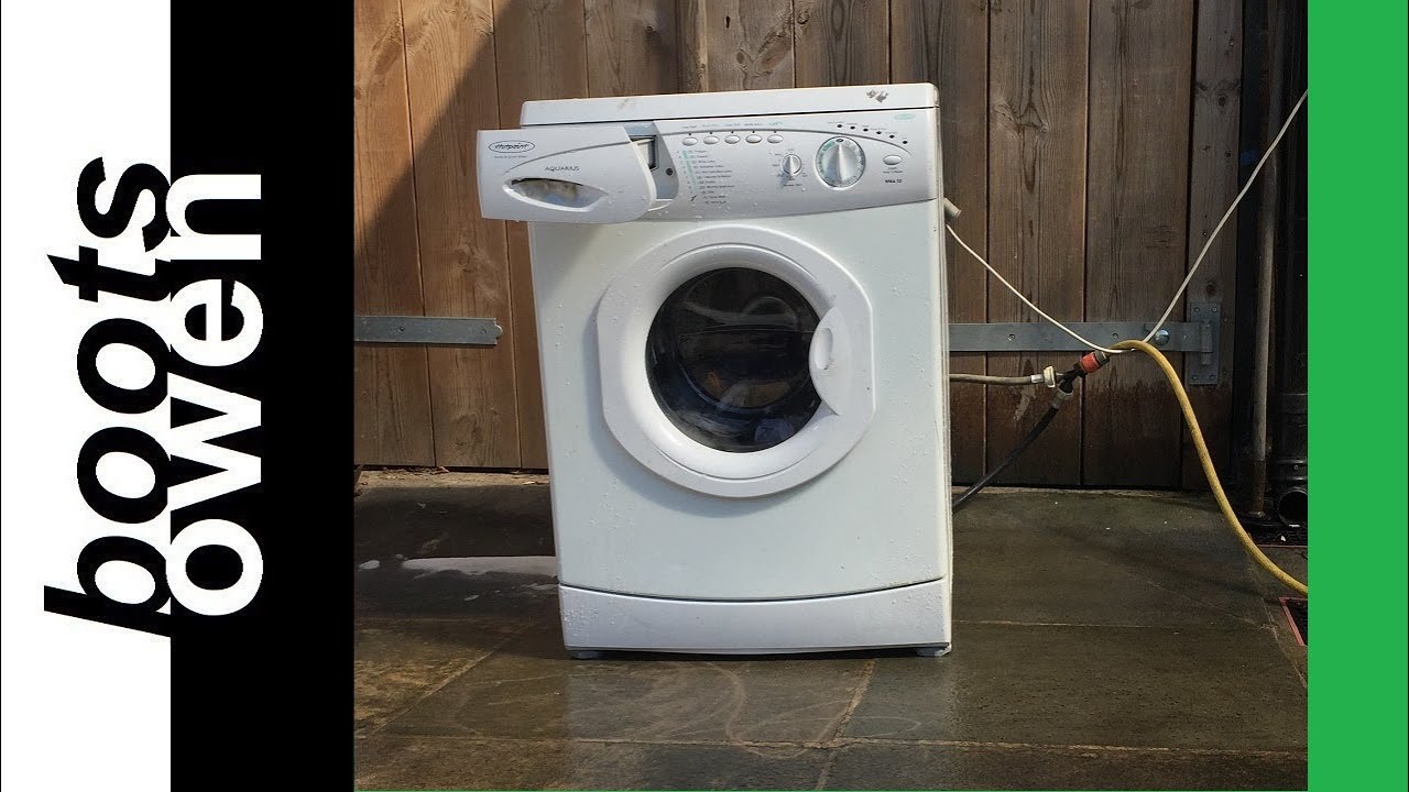 Soapy McSoapface:  Part 3 | the end of the end of the endless rinse cycle | Hotpoint WMA32