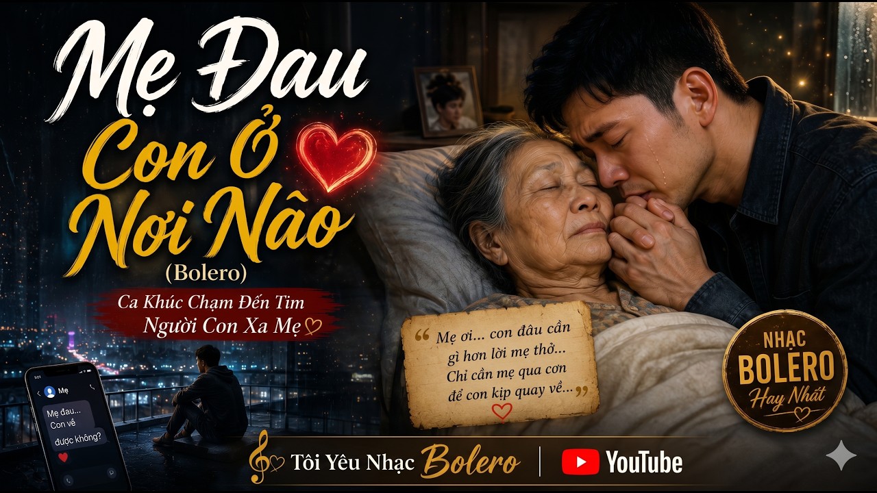 Mẹ Đau Con Ở Nơi Nào (Bolero) l Tôi Yêu Nhạc Bolero