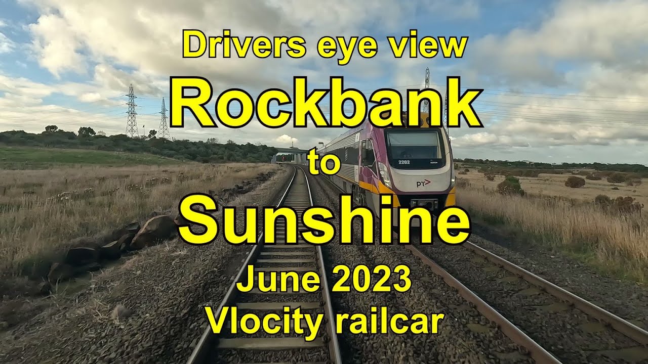 Drivers eye view, Rockbank to Sunshine