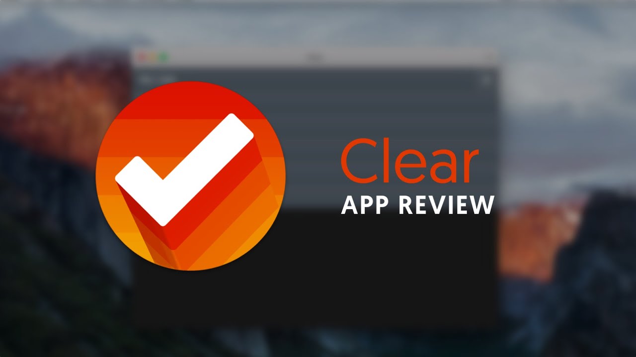App Review: Clear
