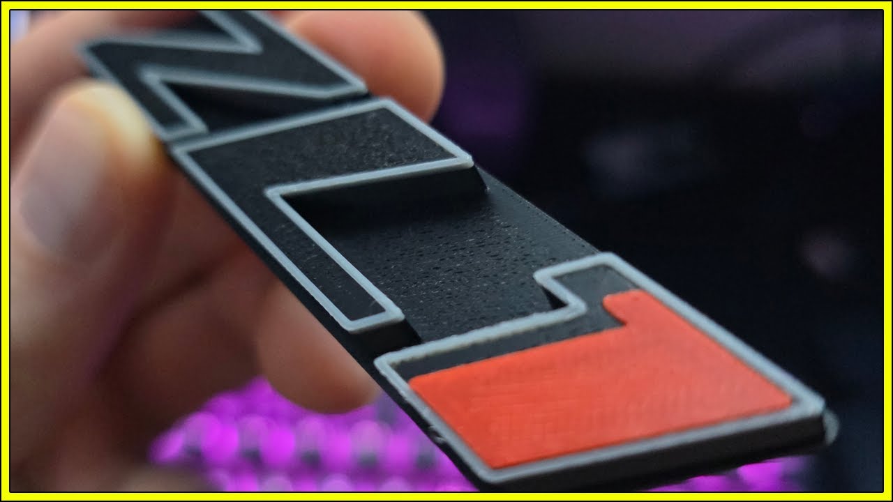 Эта напечатанная на 3D-принтере эмблема Camaro ZL1 меняет все!
