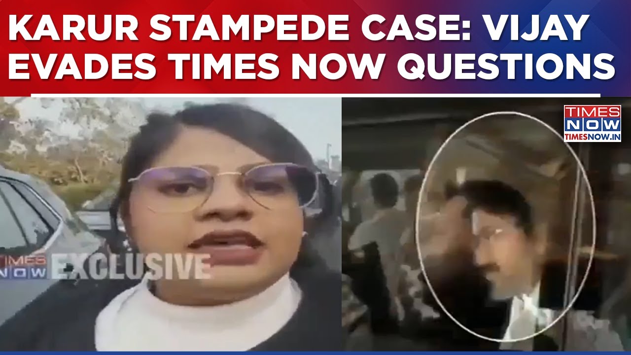 Karur Stampede Case: Vijay Leaves Delhi After CBI Interrogation, Evades Times Now Questions