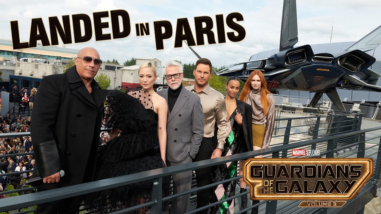 GUARDIANS OF THE GALAXY VOL. 3 GALA SCREENING IN DISNEYLAND PARIS
