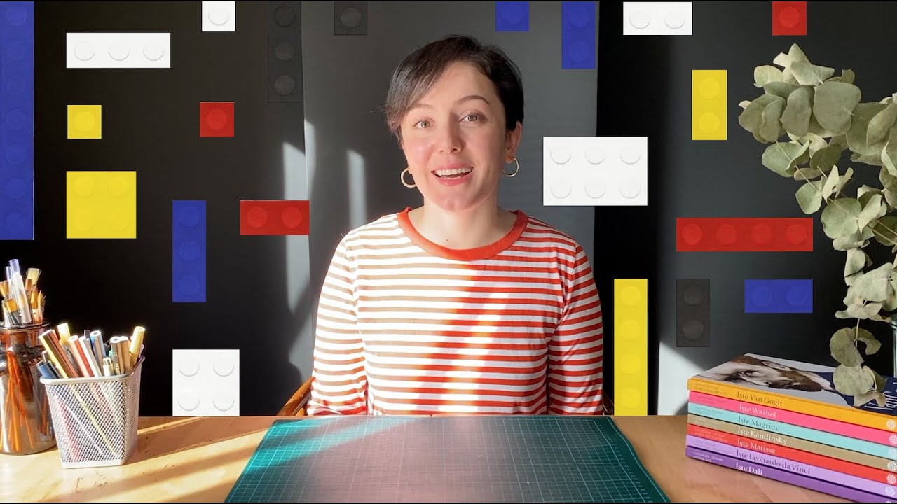 Legolarla Mondrian / Online Sanat Eğitimi