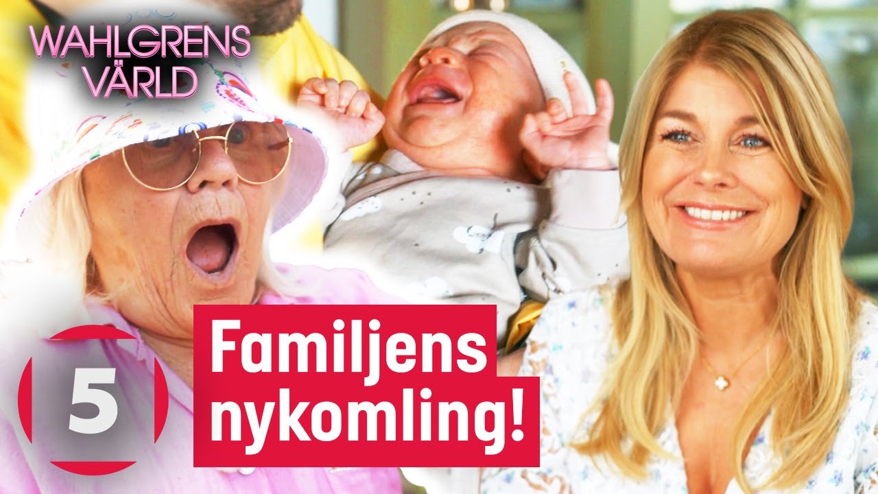 Wahlgrens värld | Familjen Wahlgren får en ny medlem! | Kanal 5 Sverige