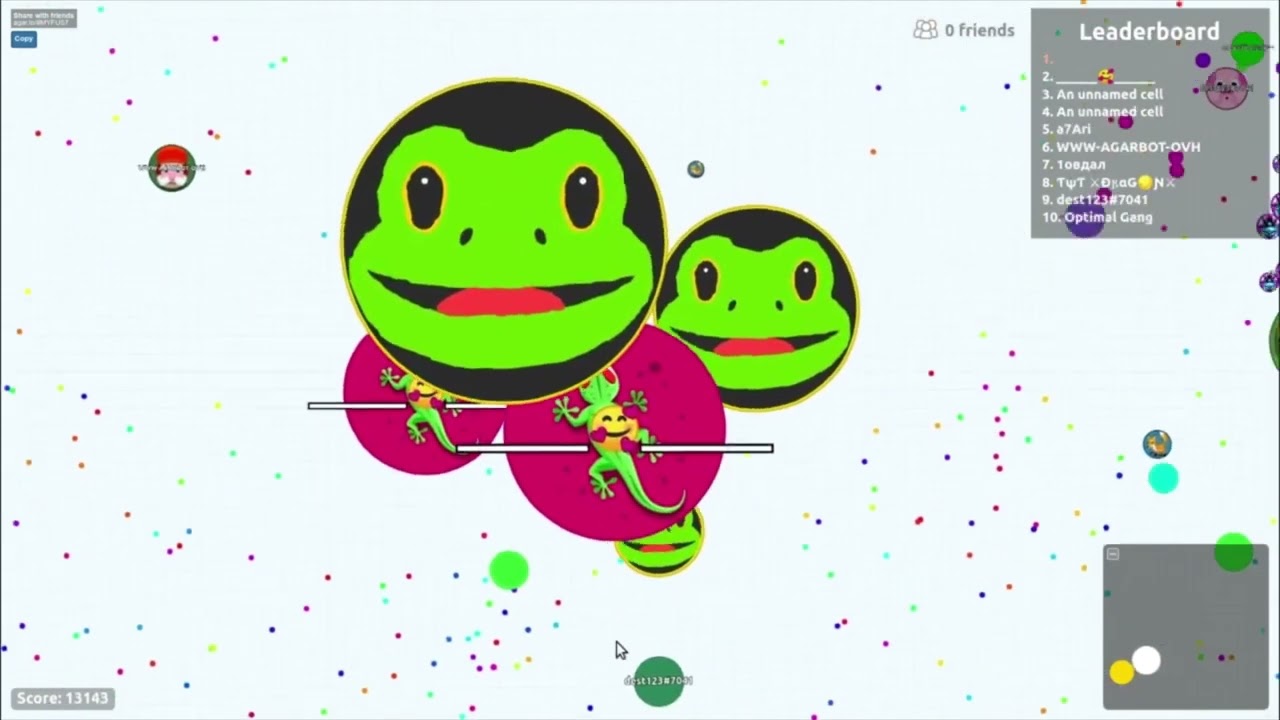Kadal's last 3 Videos reuploaded 🐸 - (Agario Destroying slowteamers Exp/FFA + Party Mode)