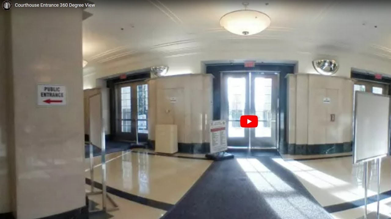 Courthouse Entrance 360 Degree View