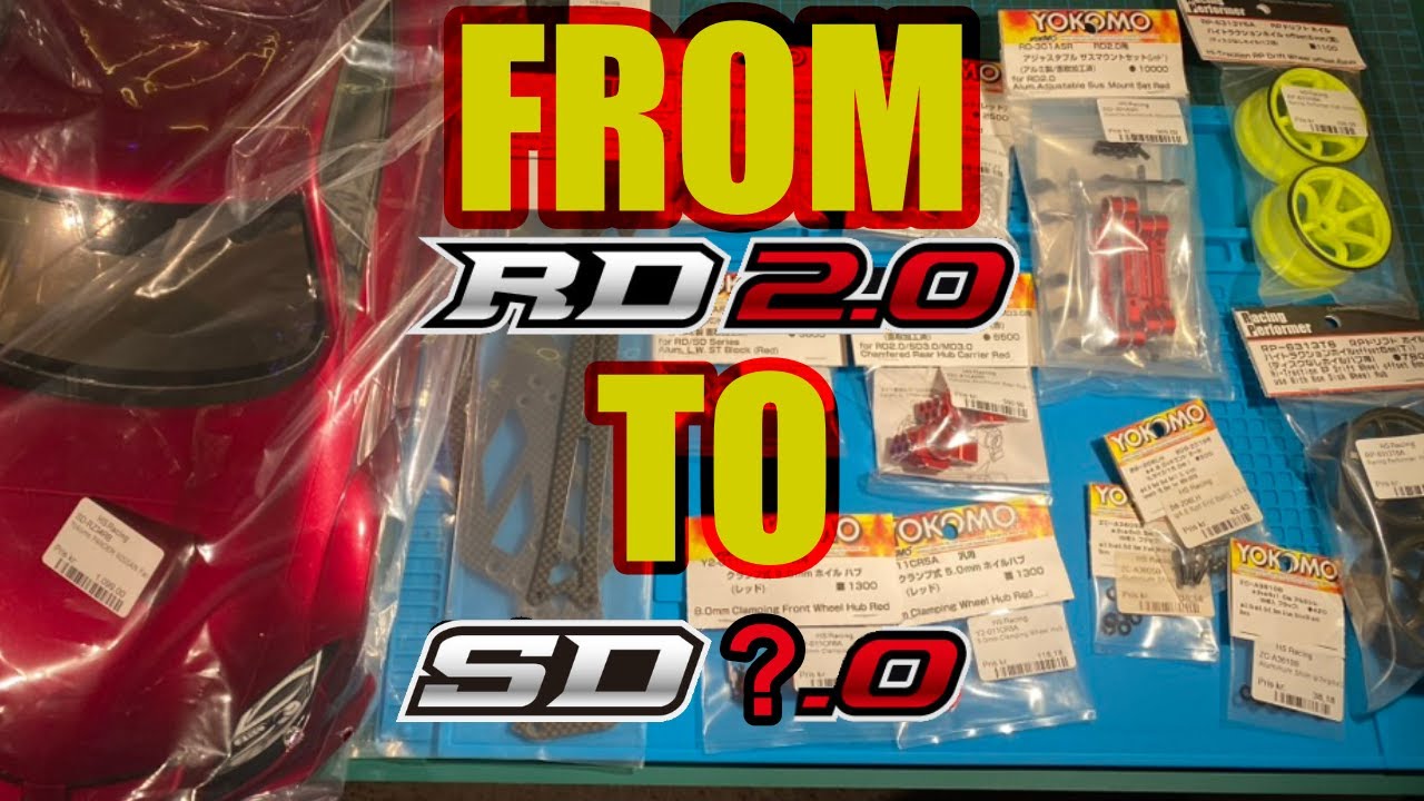Yokomo RD2.0 to SD Conversion: The Ultimate Upgrade!