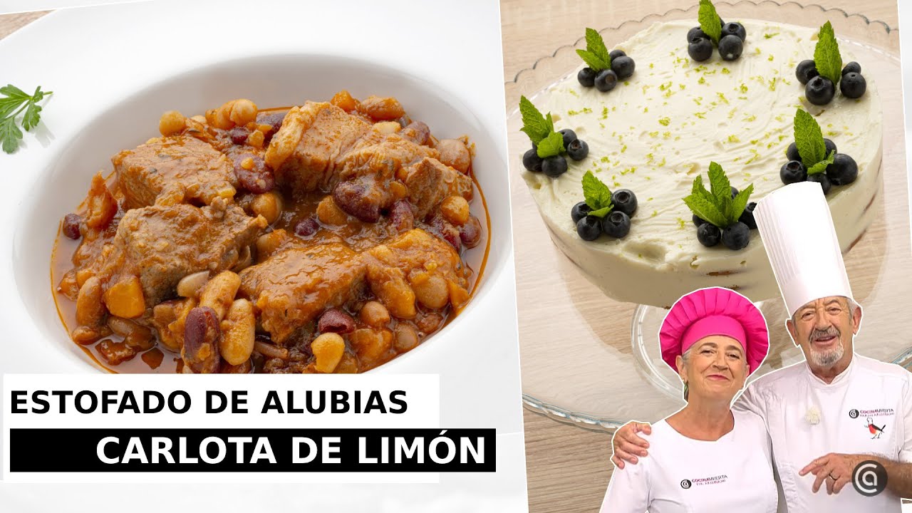 Estofado de ALUBIAS y CERDO - CARLOTA de LIMÓN // Eva y Karlos Arguiñano
