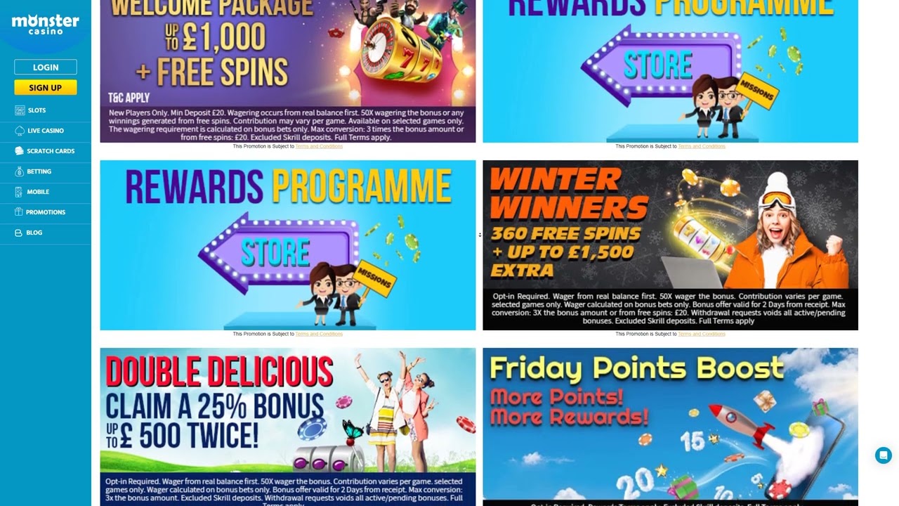 Monster Casino online review