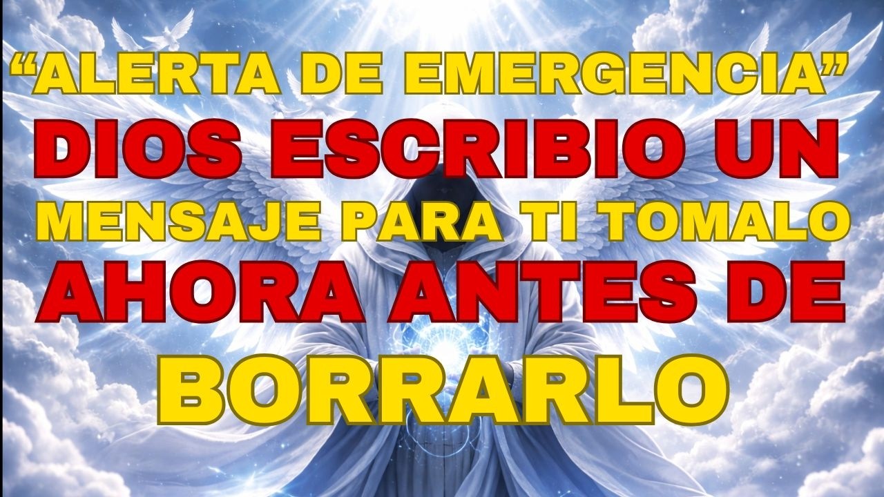 SOLO QUEDAN 35 SEGUNDOS  EL ARCNGEL MIGUEL EST SUPLICANDO_ HACE TRES SEMANAS DIOS ESCRIBI UN