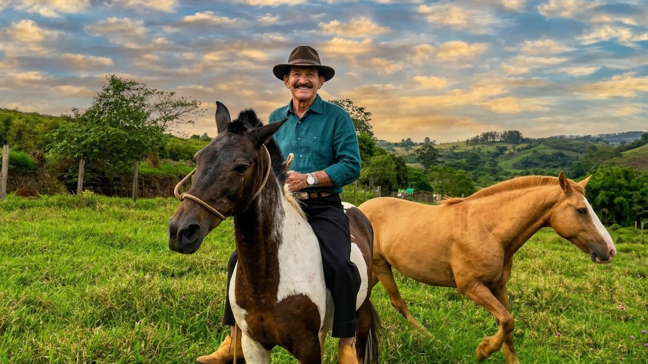 NA CIDADE GRANDE ELE ERA JARDINEIRO E HOJE TEM SEU PRÓPRIO SÍTIO